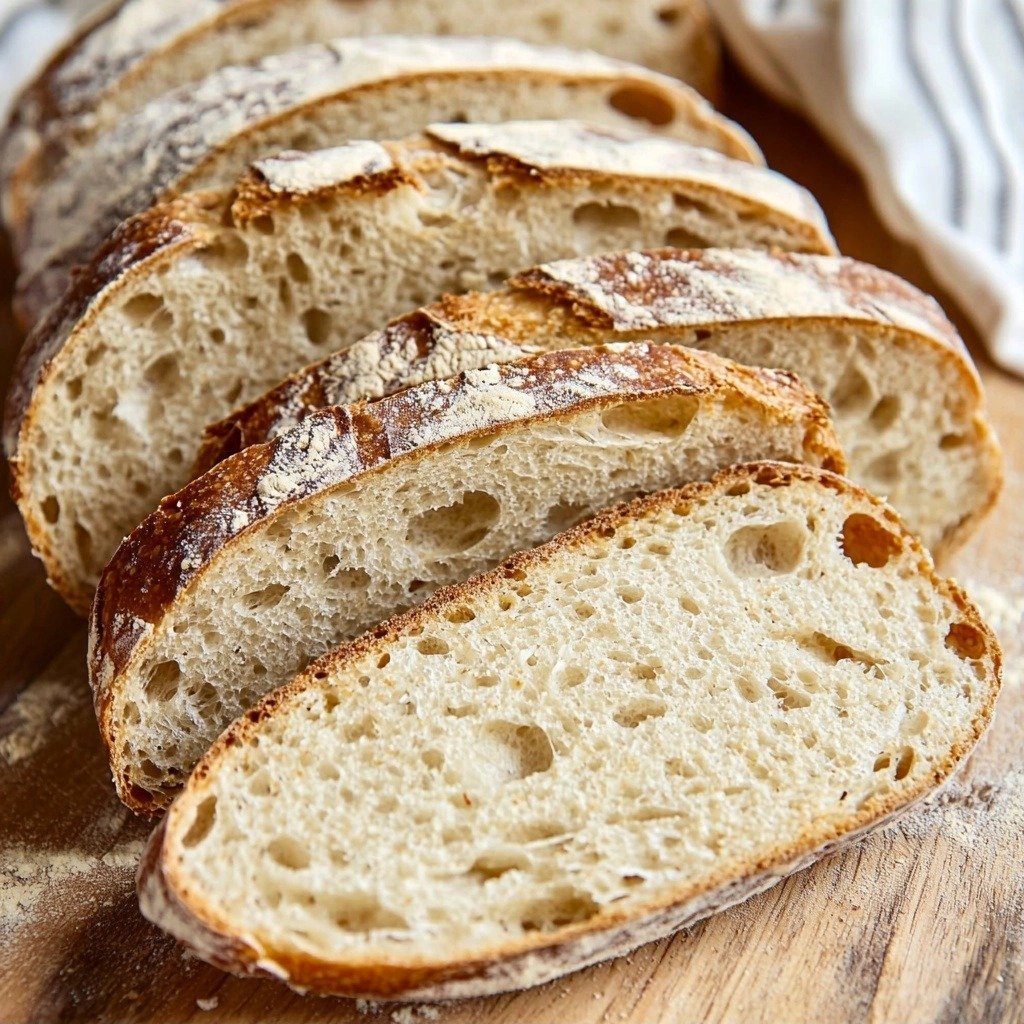 Easy Sourdough Artisan Bread Recipe (Ready in 1 Day) - featured image