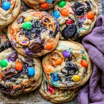 Halloween Candy Monster Cookies Recipe PDF